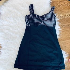 Lululemon Striped Aria workout tank top